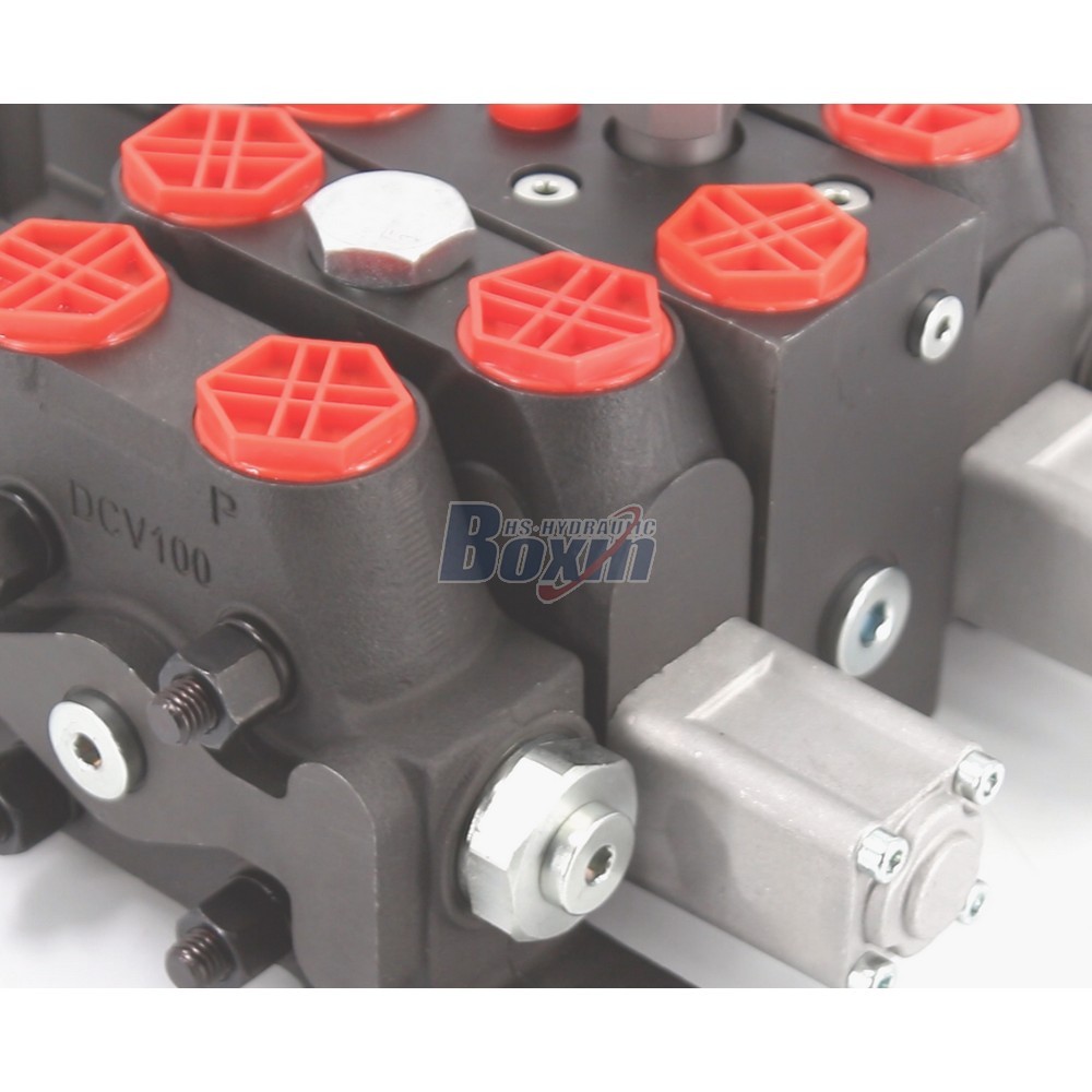 High Quality DCV100EMA-YT-JYT-J-K 2 Spool Directional Control Valve with Electric Motor detail image